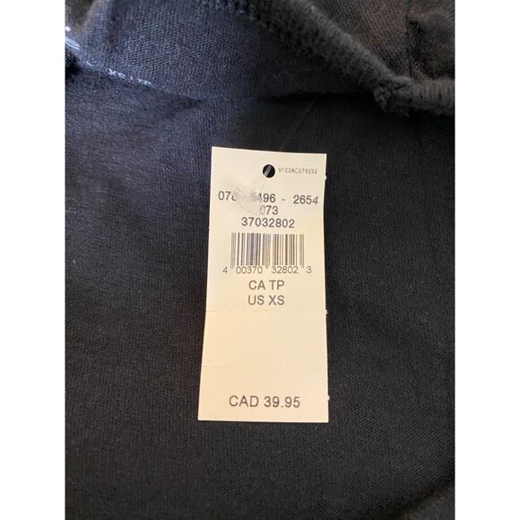 Aerie Bubble Sleeve T-Shirt Black - Picture 6 of 8